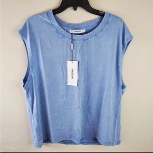 Thakoon Collective Garment Dyed Muscle Tee XL